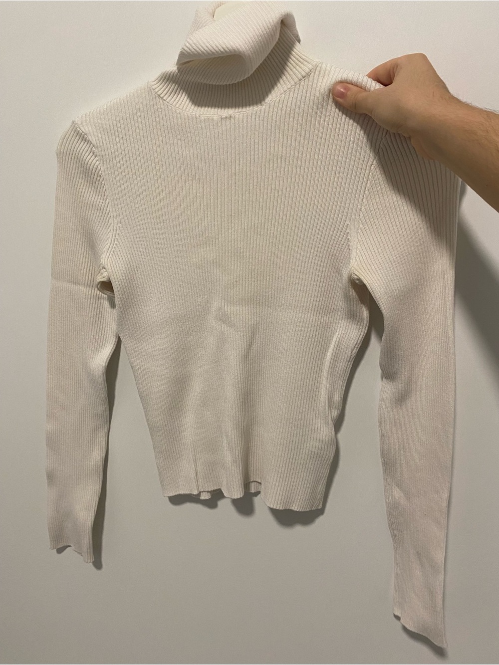 White Turtleneck